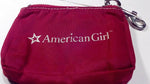 American Girl Coin Change Purse - Bag Wallet ID Red Small, Free Shipping!