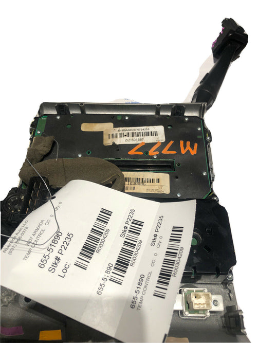 2004 - 2007 ARMADA TITAN Dash CD Radio Player Climate Control Bezel OEM