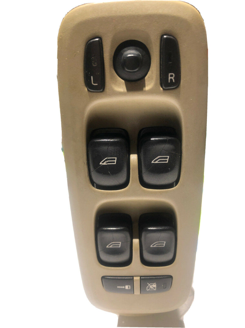 Volvo OEM Tan Left Master Window Switch  30658146 S60 S80 V70 XC70 XC90 99-08 ,