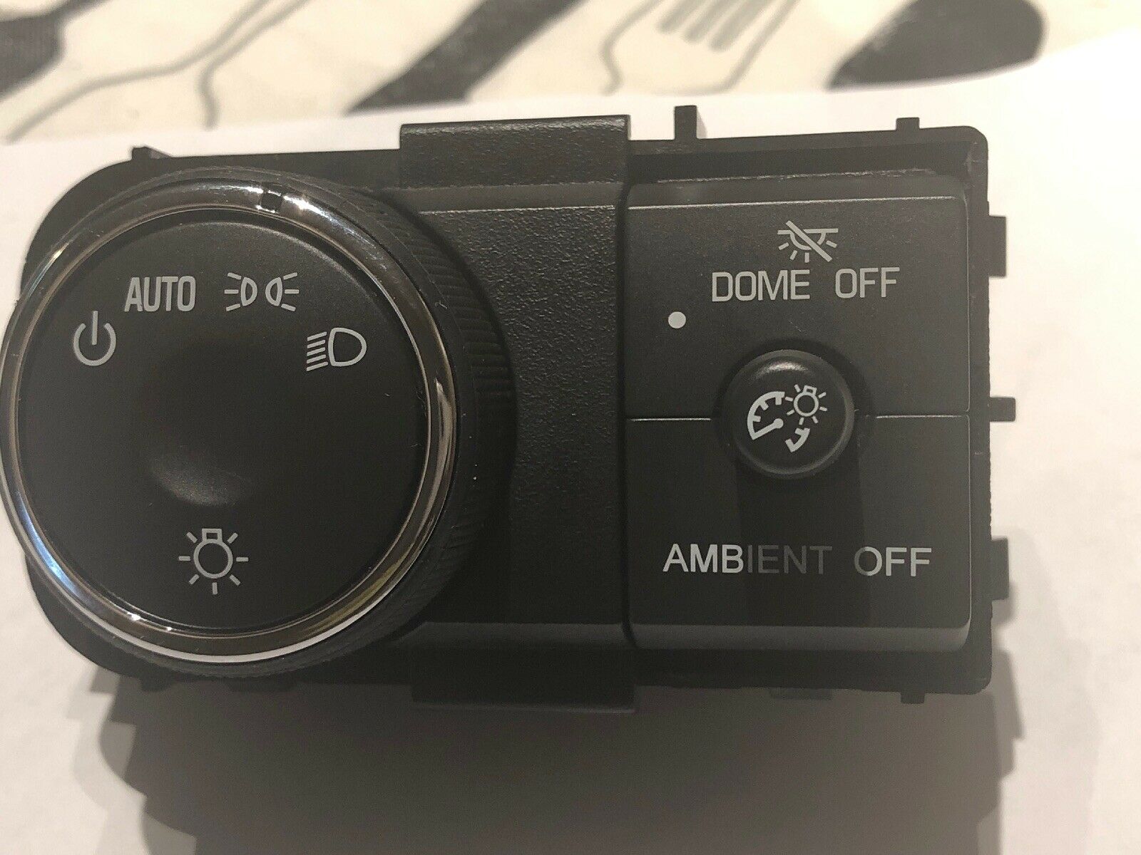 2007-2015 GM ACADIA TRAVERSE  HEADLIGHT LAMP DIMMER CONTROL SWITCH  OEM #15C