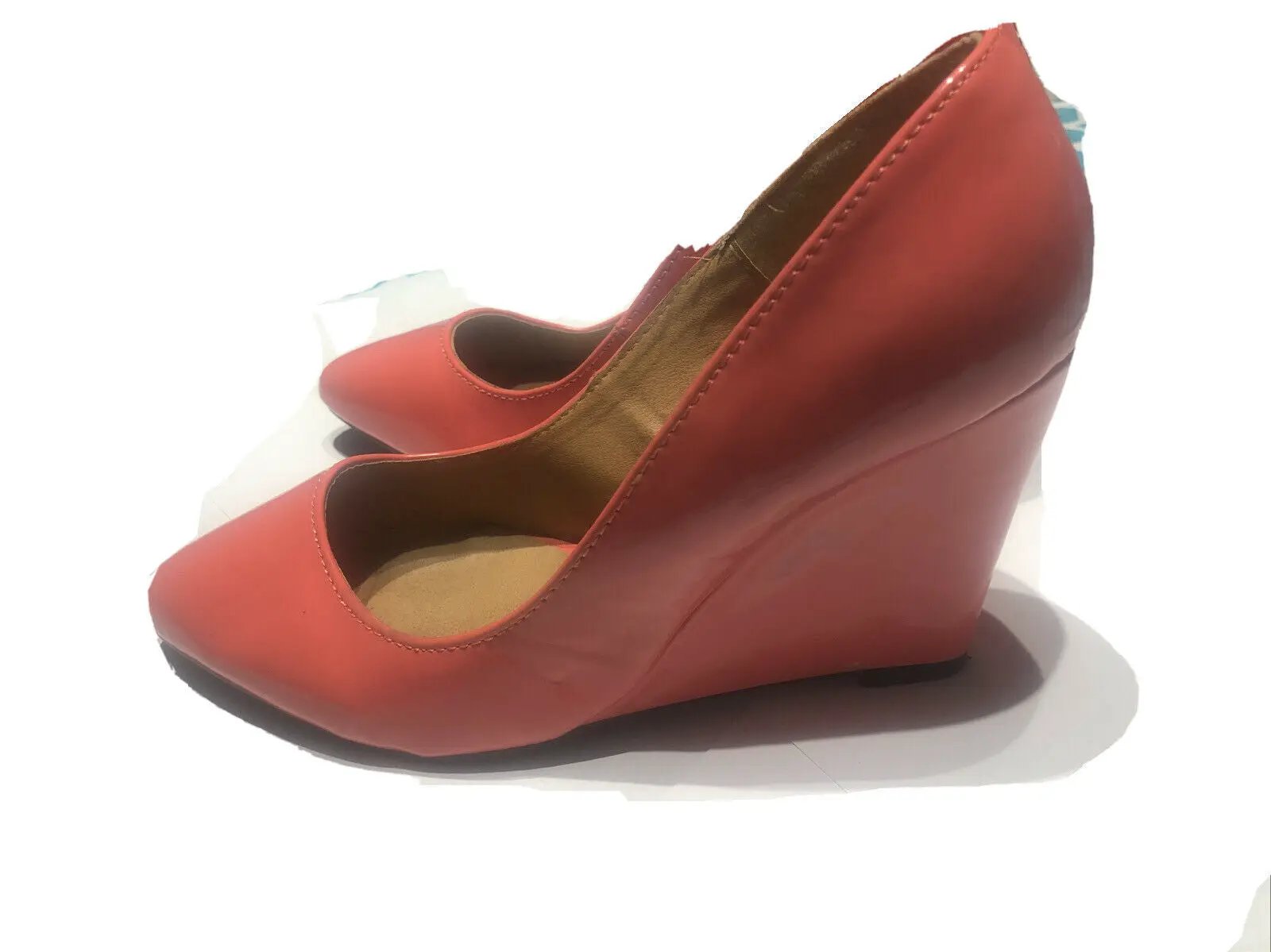 Epic step Womens Size 8M Peach Wedge Pump by Epic Step