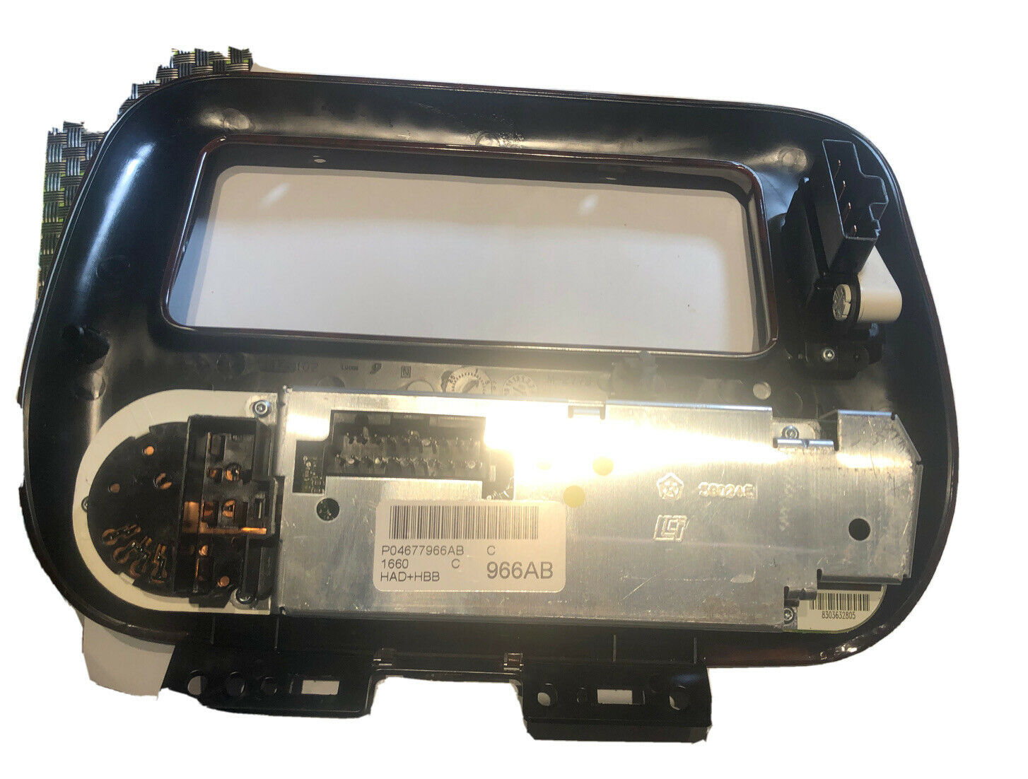 1999 2000 Caravan Town & Country Heater AC Temp Control Bezel OEM 04677966AB