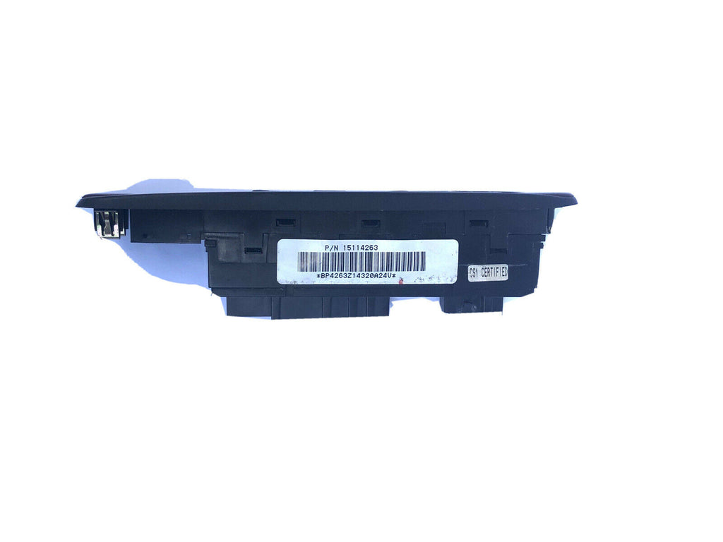 15114263 Front Driver Master Window Switch  Memory HeatWood Grain 2002-05 ENVOY