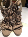 Bestyville Tassel Stelito Sandals by Betseyville