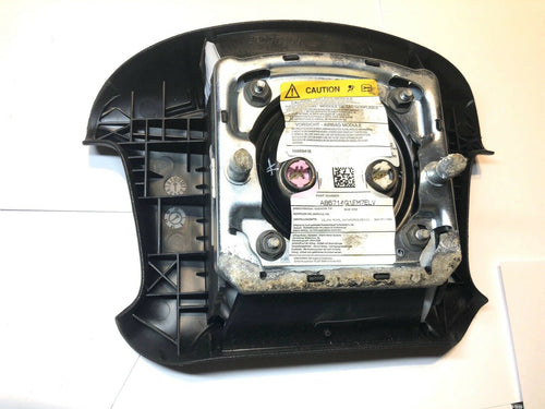 2006-13 CHEVY IMPALA MONTE CARLO AIRBAG AIR BAG DRIVER WHEEL BLACK EMBLEM