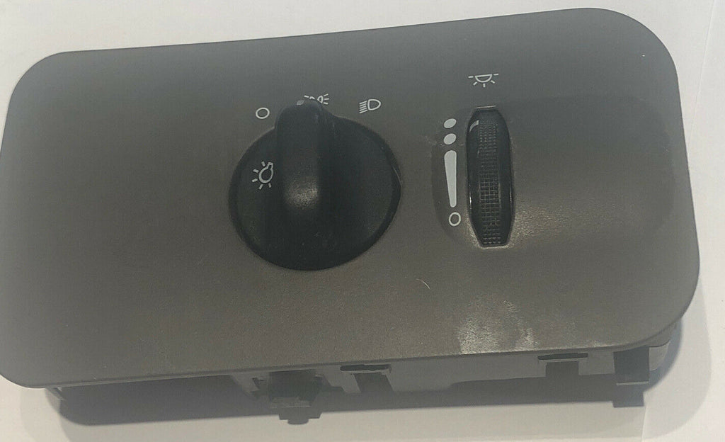 Headlight Headlamp Switch Black for 04-07 Chrysler Mini Van with Power Mirrors