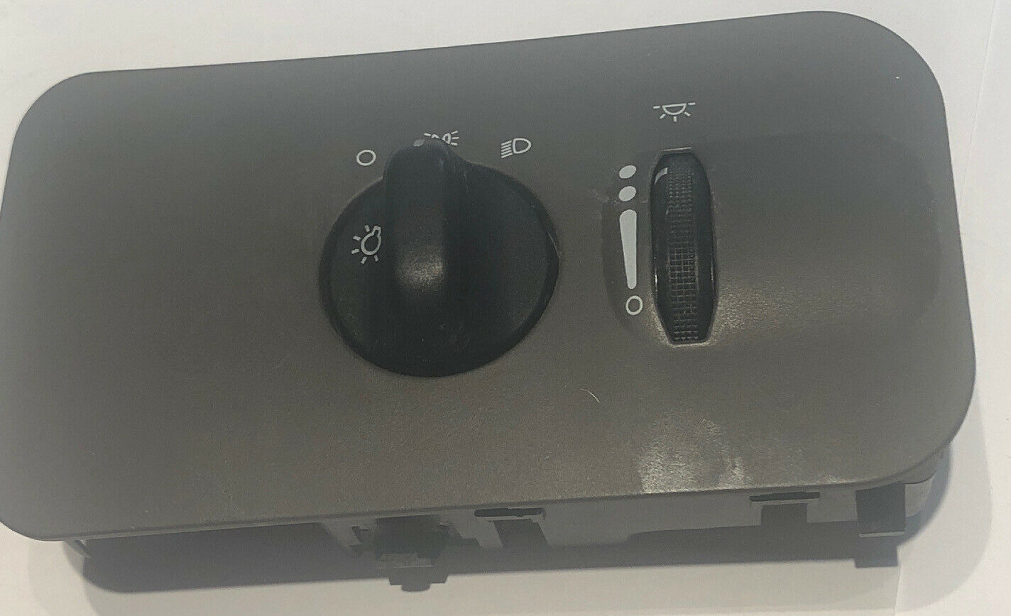 Headlight Headlamp Switch Black for 04-07 Chrysler Mini Van with Power Mirrors