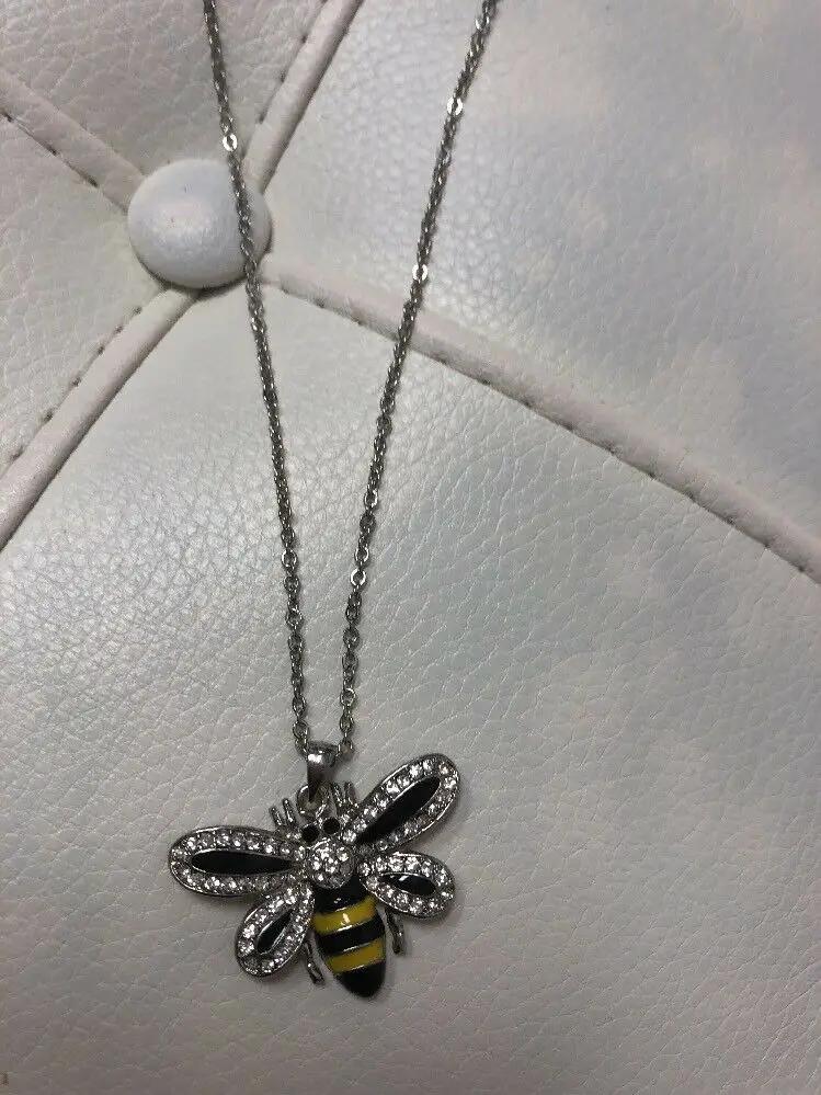 Bumble Bee Bling Necklace by DALEY1DEALS,LLC.