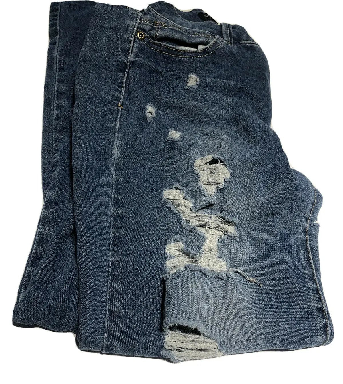 Evermore Distressed Jeans Super Super Stretch Women’s Size 9 by Evermore