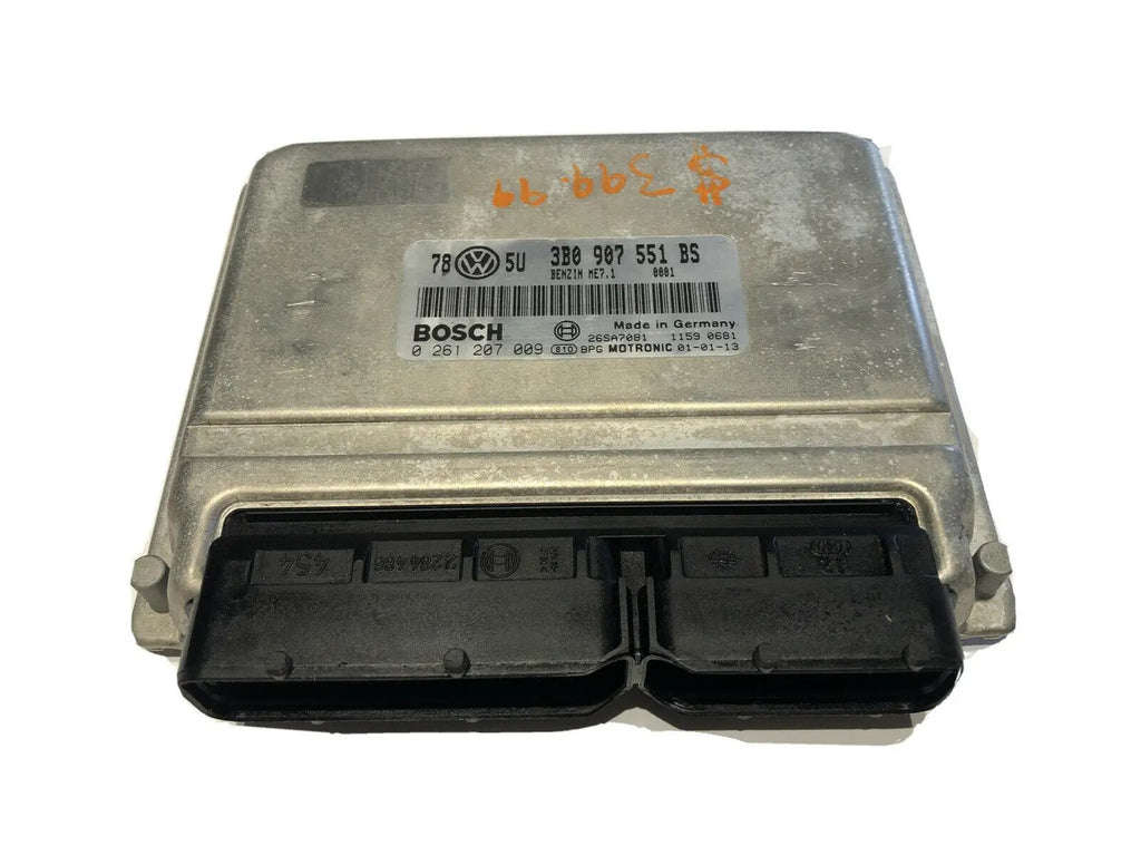 PROGRAMMED PLUG & PLAY 01 VW PASSAT A6 2.8 ENGINE COMPUTER PCM ECU 3B0907551BS by Bosch