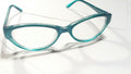 woman's evergreen  eyeglass frames