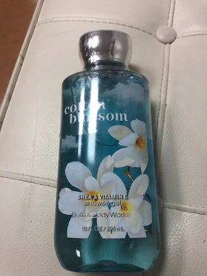 Bath & Body Works "cotton blossom" shower gel. 8 oz.