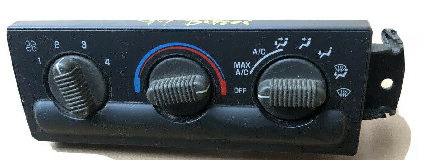 Chevy GMC manual climate control AC HEAT 98-05 S10 Blazer Jimmy 16250535 OEM