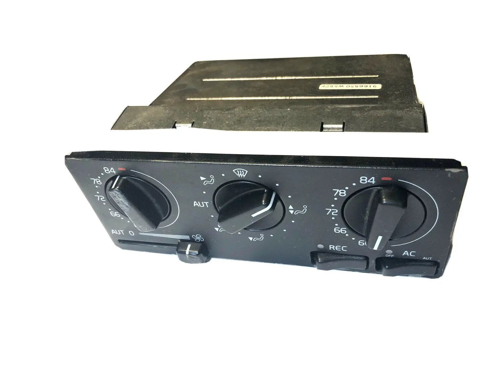 93-97 VOLVO 850 CLIMATE DUAL AUTO HEATER A/C CONTROL PANEL UNIT GREEN PLUG OEM by volvo