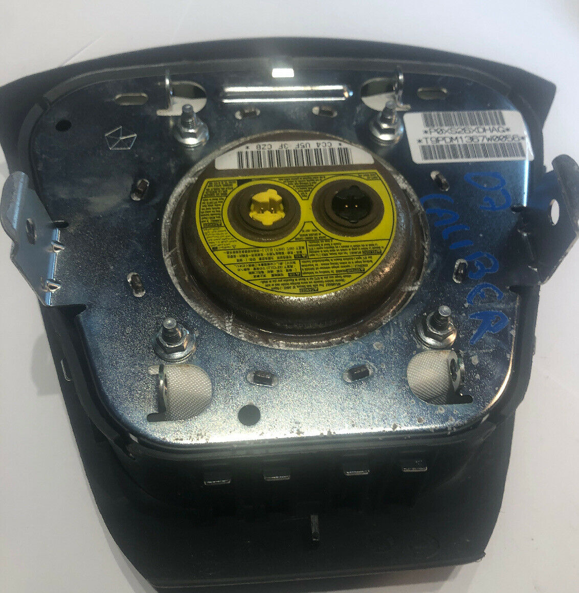 Dodge Caliber Driver Side Airbag Steering Wheel Lh 07 08 09 2007 2008 2009 Black