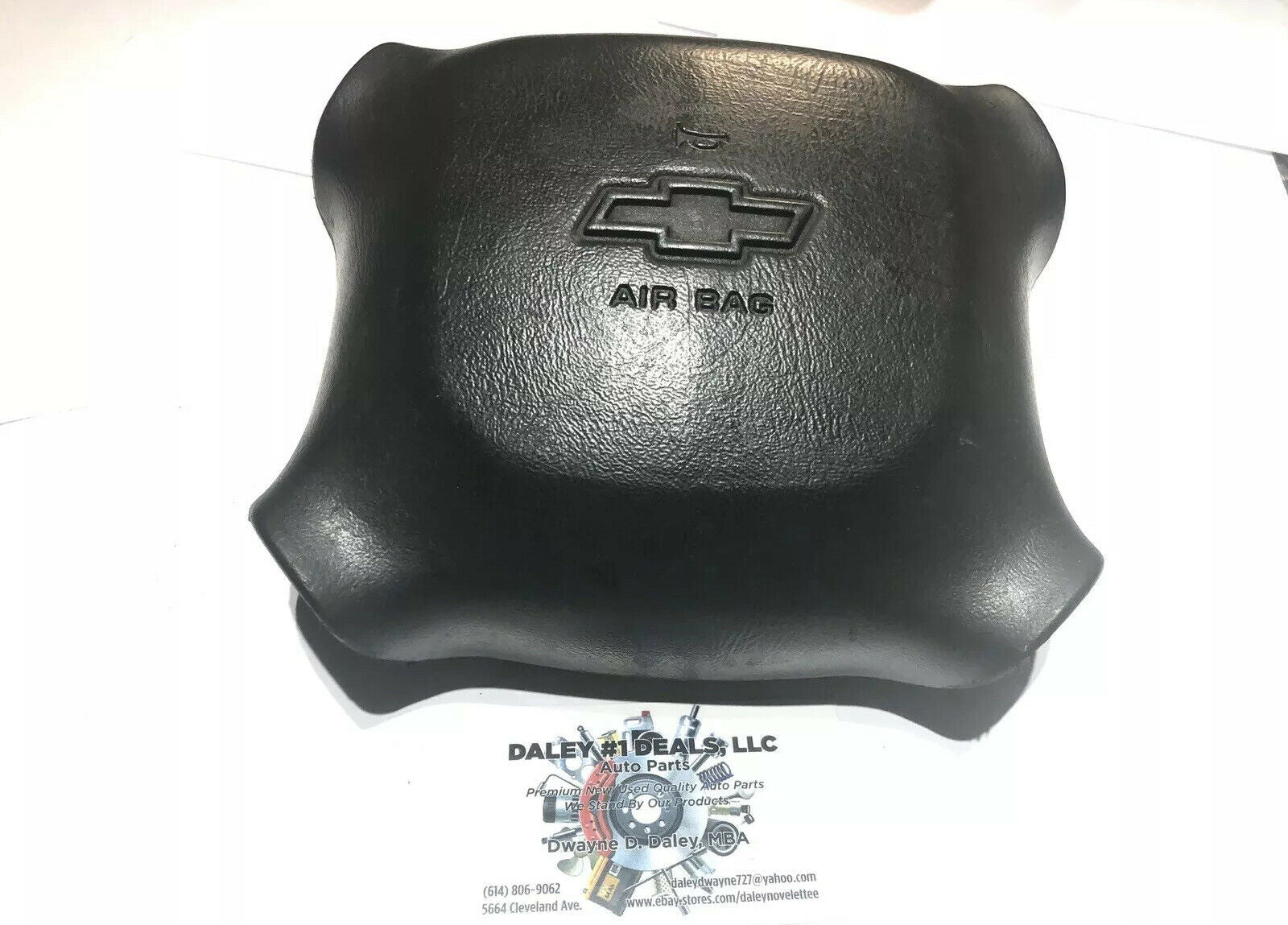 GMC CHEVY CHEVROLET DRIVER STEERING WHEEL AIRBAG 16868414 VERY GOOD CONDITION OE