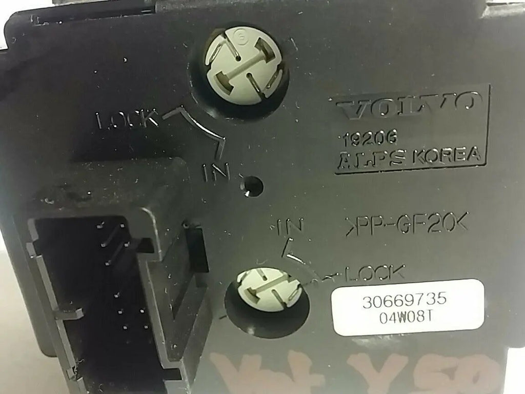 Volvo Headlight Switch 30669735/04W08T, c40, c70, S40 V50 w/front/rear fog light by Volvo