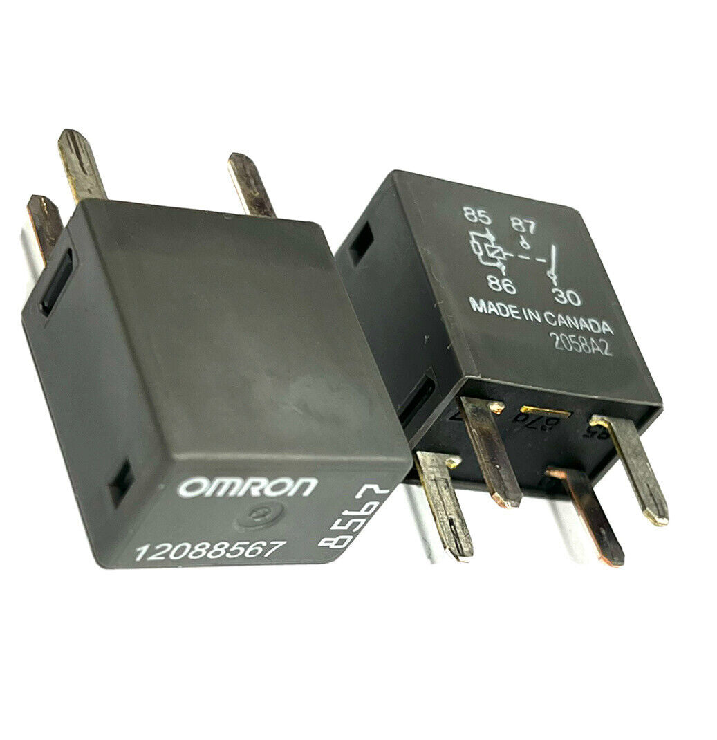 Omron GMC Gm Relay fuse 12088567 Daytime Ecm Flashers Strater Ignition Horn