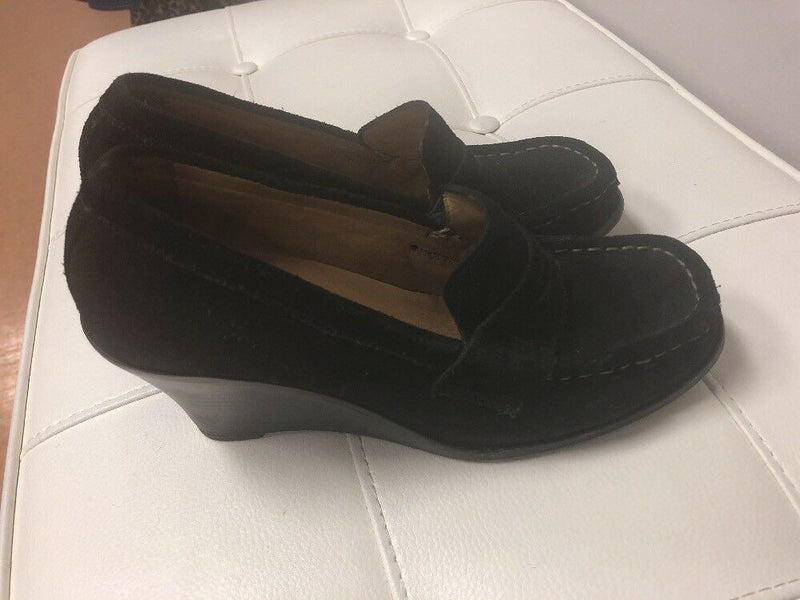 Kors By Michael Kors Wedge Sude Loafers Size8.5