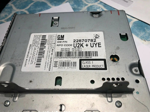 12 13 Chevrolet Equinox Terrain Camaro Cruze Radio Cd Mp3 Player 22870782 B 4047 by Chevrolet