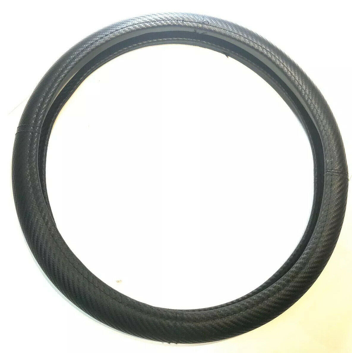 Grip Rite Steering Wheel Cover Solid Black Vinyl Like-New Clearance