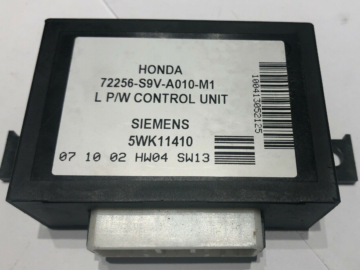 HONDA PILOT DRIVER SIDE DOOR CONTROL MODULE 72256-S9V-A010-M1 L P/W UNIT LEFT