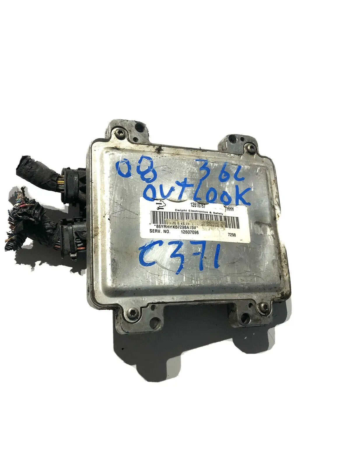 2008 Saturn Outlook 12607096 Computer Brain Engine Control ECU ECM EBX Module by Saturn