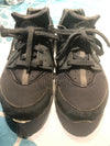 Nike Huarache Run Little Kids Wolf Grey & Sunset Pulse Green  Shoes Youth Size 1