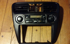 2001-2002 Honda Accord AC Heater Climate Control Unit Black