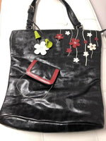 VEGAN New Espe Bag Red Synthetic Handbag Shoulder Bag Large Black Description