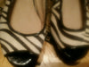 Michael Kors  Zebra  Open Toe Sling back Shoes Size  5