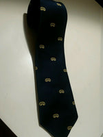 yves saint laurent navy blue and gold.