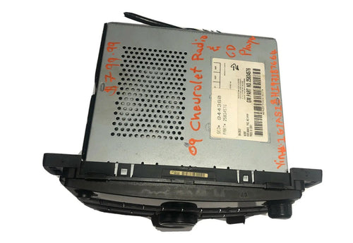 09-10 Chevrolet Cobalt Pontiac G5 AM FM CD Player Radio Aux & Bluetooth 20758188 by Pontiac, Chevrolet