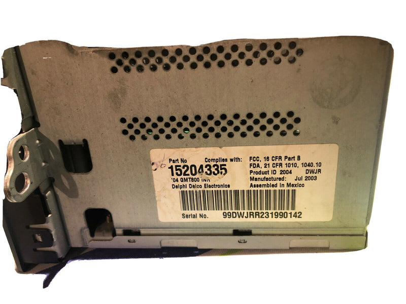 03 04 Tahoe Yukon Escalade Suburban Am Fm Cd Navigation Radio Stereo UM8 RPO