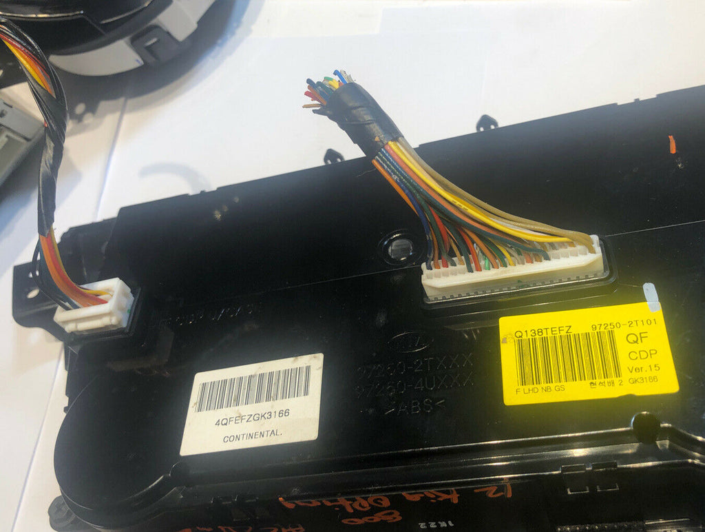 11 12 13 KIA OPTIMA EX 2.4L AC HEATER CLIMATE TEMPERATURE CONTROL 972502T101 OEM