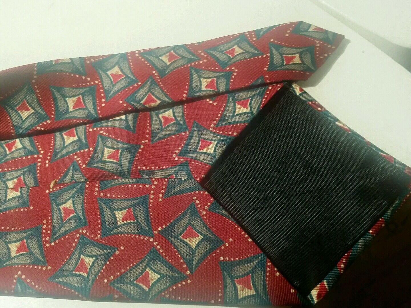 Vintage oscar de la renta colorful tie