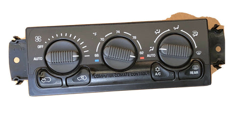 2000-02 CHEVY TAHOE SUBURBAN AVALANCHE A/C HEATER CLIMATE CONTROL OEM  15060162