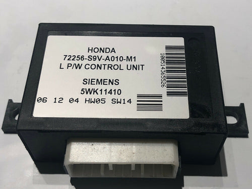 Genuine Honda 72256-S9V-A01 Left Power Window Control Unit