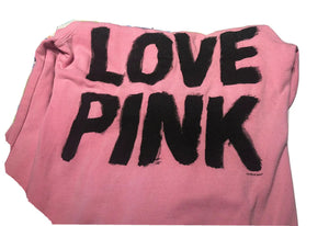 Pink By Victoria Secret Love Graphic Sweatshirt Hoodie Xl Womens