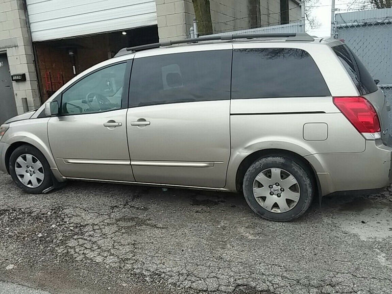 2006 05 04 Nissan Quest driver side door assembly gold color (C12)