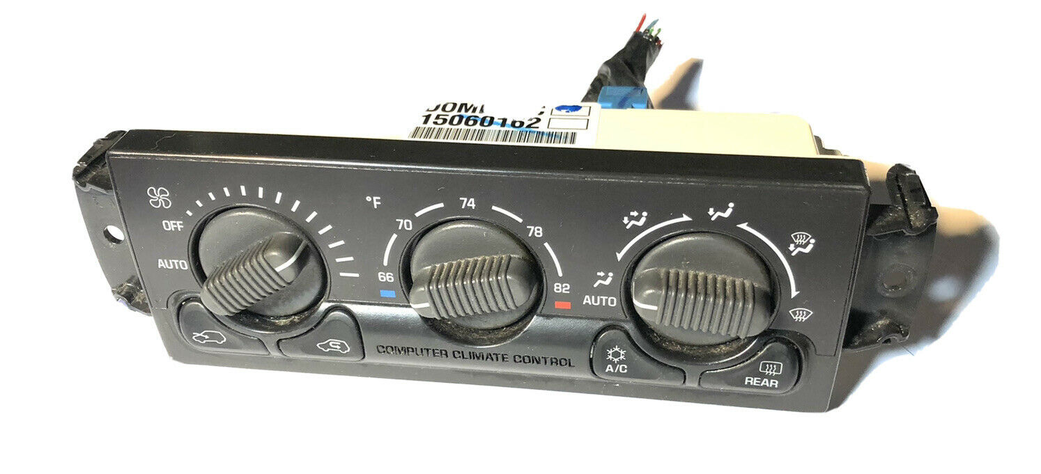 1999-02 Chevy Silverado Tahoe Yukon AC Climate Auto Heater Control 1506162  OEM