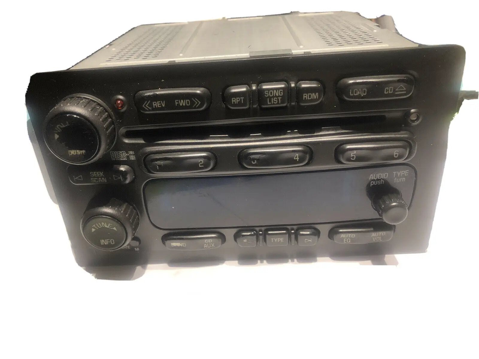 GM CHEVY OEM Factory RDS Stereo AMFM Radio 6 Disc CD Player 2003 07 by Chevrolet
