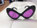 Lucky Brand D931 Women's Sunglasses Oversized Cat-Eye, Black / Purple Grad. #C73 by Unbranded