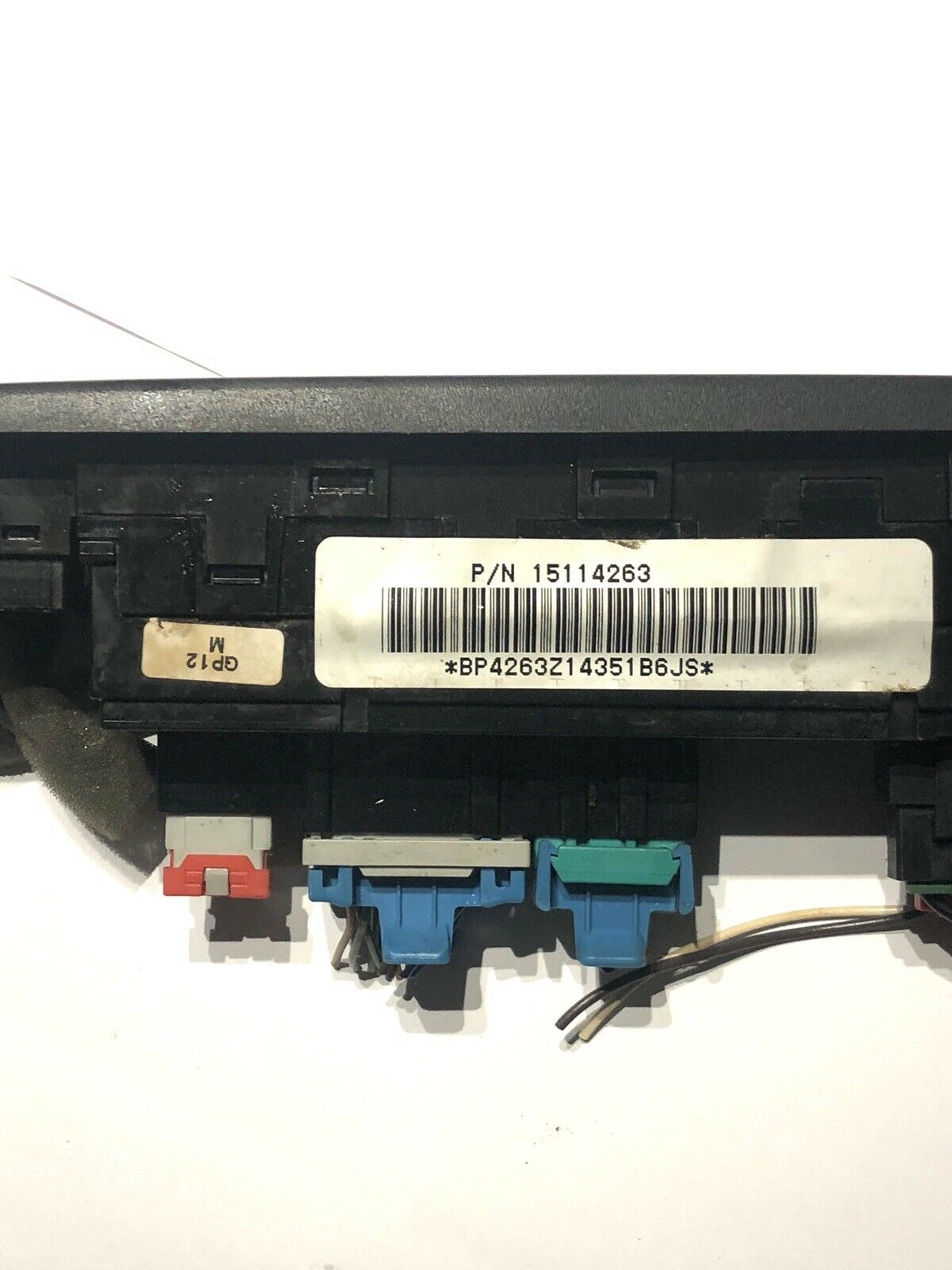 2002-2005 GMC ENVOY MASTER WINDOW SWITCH AND BEZEL HS 04 05 OEM TAN