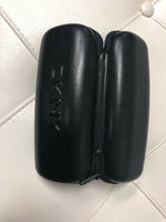 DKNY BLACK EYEGLASSES CASE, NWOT,  FLEXABLE ZIPPERED CASE