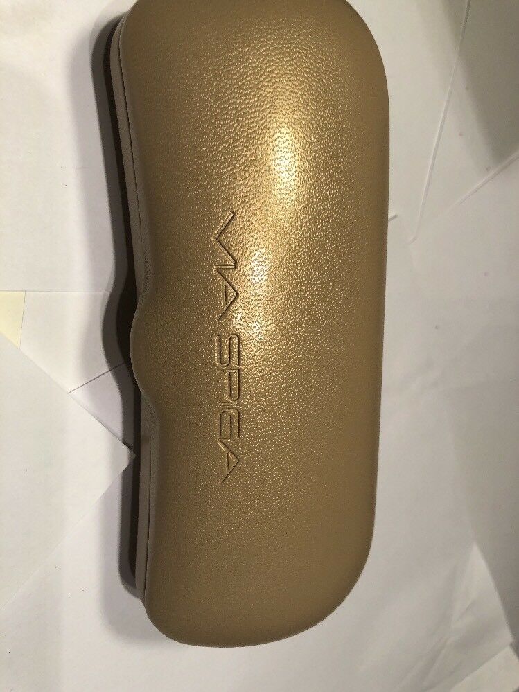 Via Spiga Beige Eye Glass Case Sunglasses case