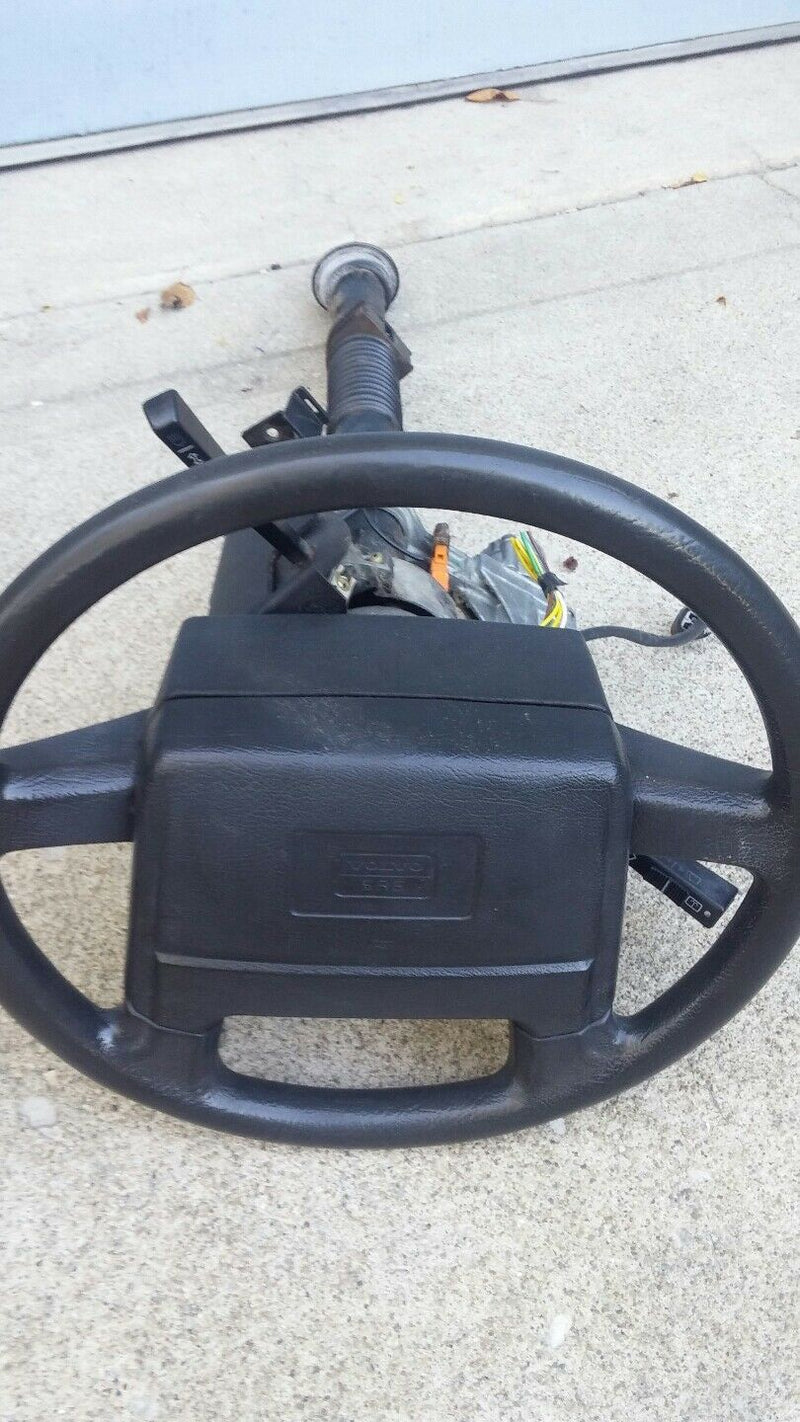 Volvo 240 Steering Wheel for column 1990-1993 W/SRS/ headlight/windshield switch