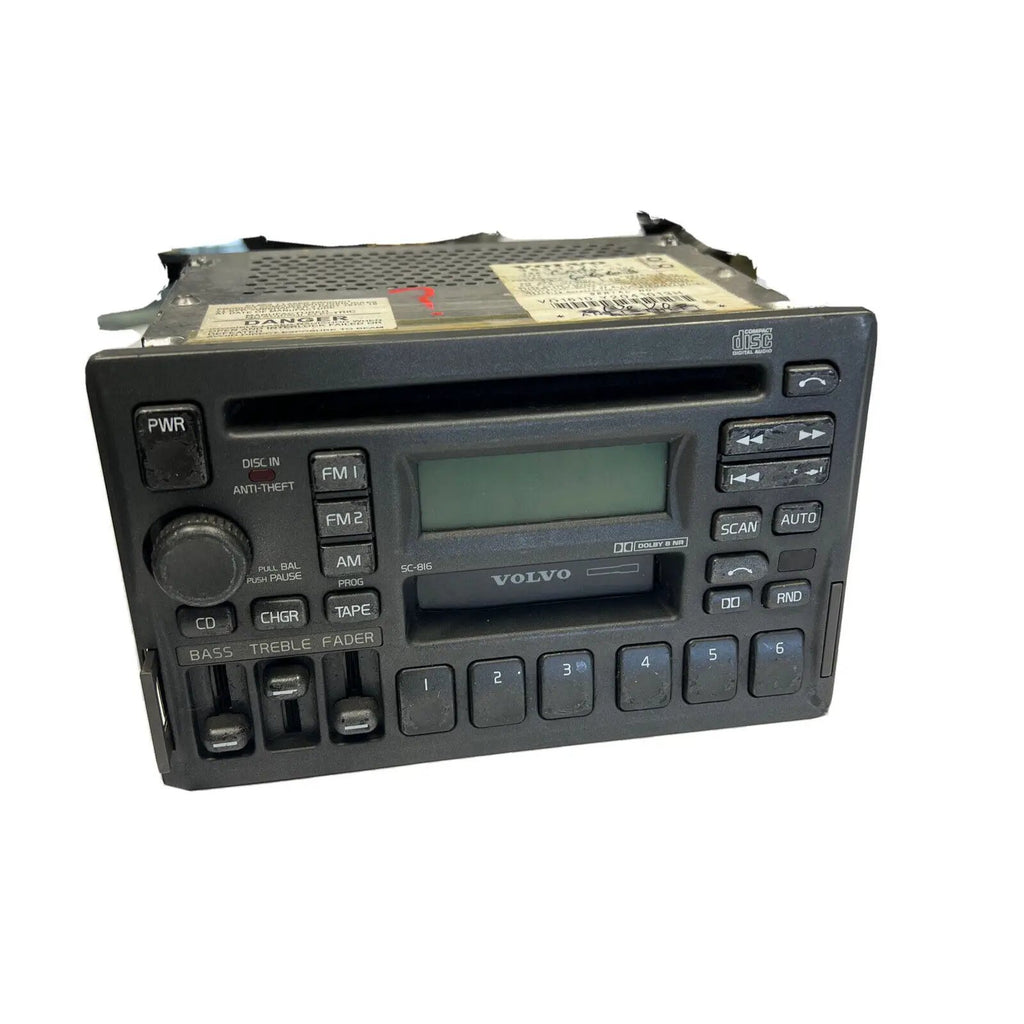 Volvo SC-816 Radio tuner CD cass w CODE 960 S70 C70 V70 850 S90 93-00 OEM SC816 by Volvo