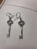 Silver Locket Earrrings by Unbranded