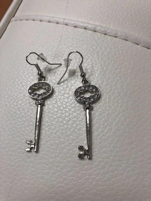 Elegant Sterling Silver Locket Dangle Earrings For Women
